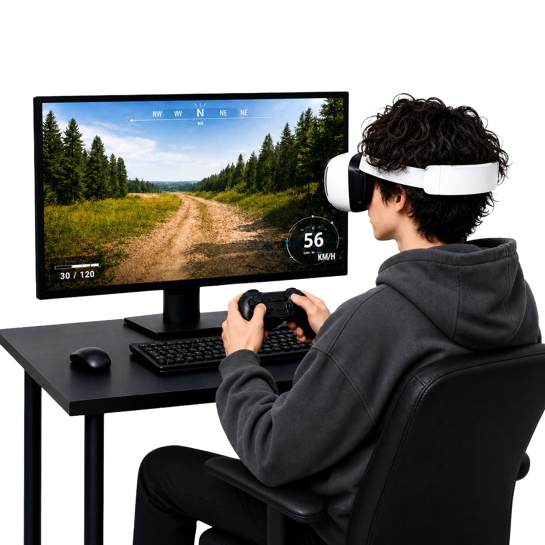 VR-симулятор для обучения управлению техникой